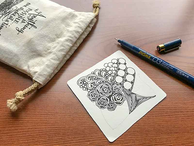 ゼンタングル（zentangle）