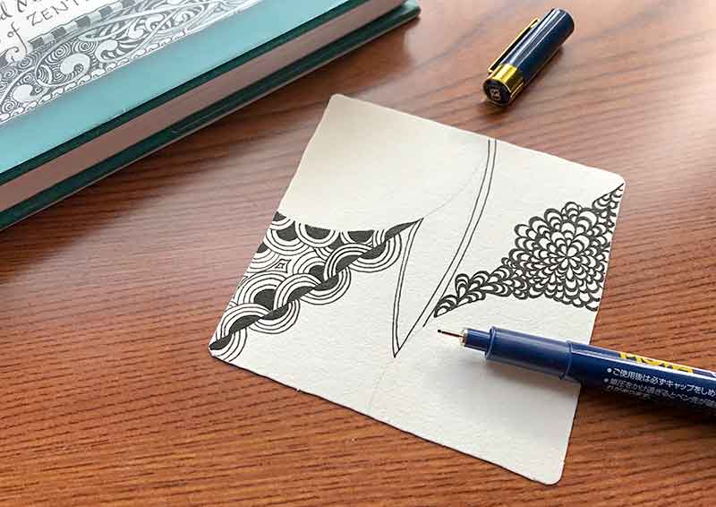 ゼンタングル （zentangle）