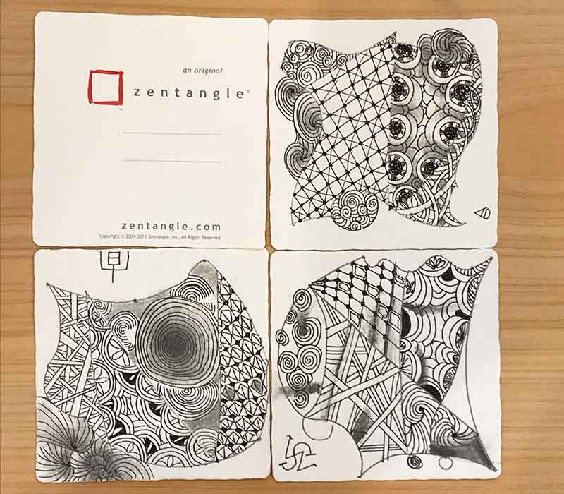 ゼンタングル（zentangle）ワークショップ