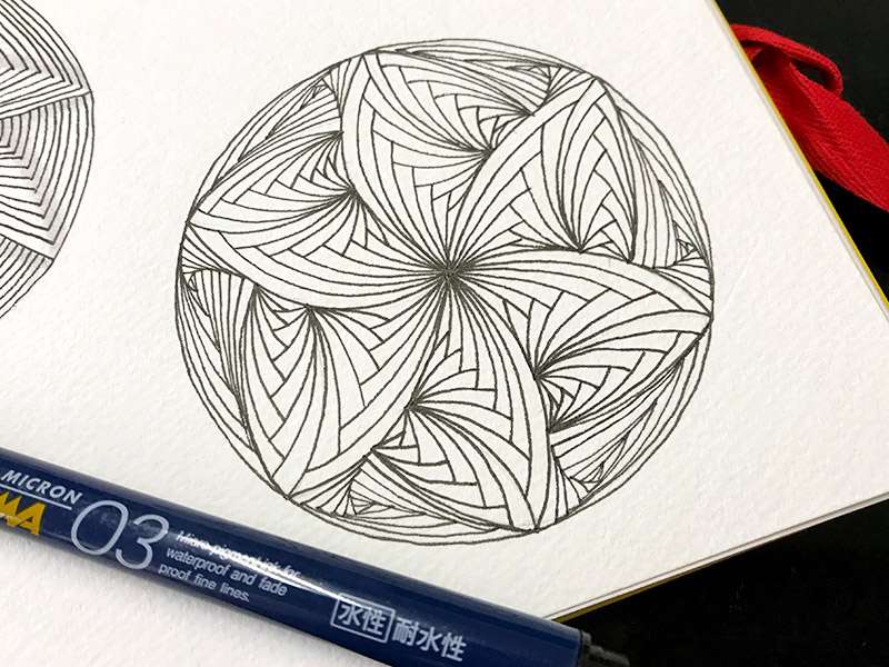 ゼンタングル（zentangle）