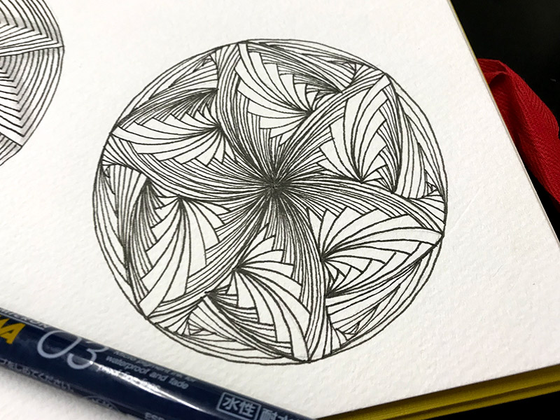 ゼンタングル（zentangle）