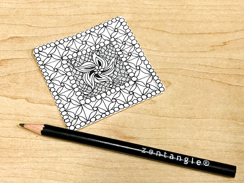 ゼンタングル（zentangle）モビール