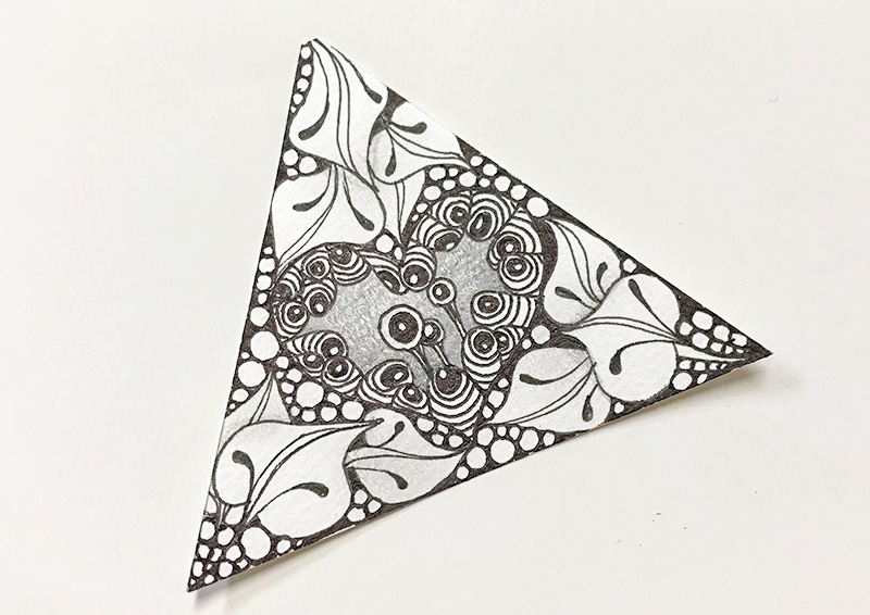 ゼンタングル（zentangle）インクトーバータングレス