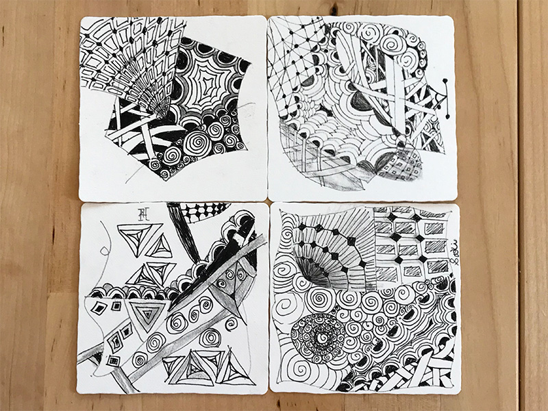 金沢ゼンタングル（zentangle）ワークショップ