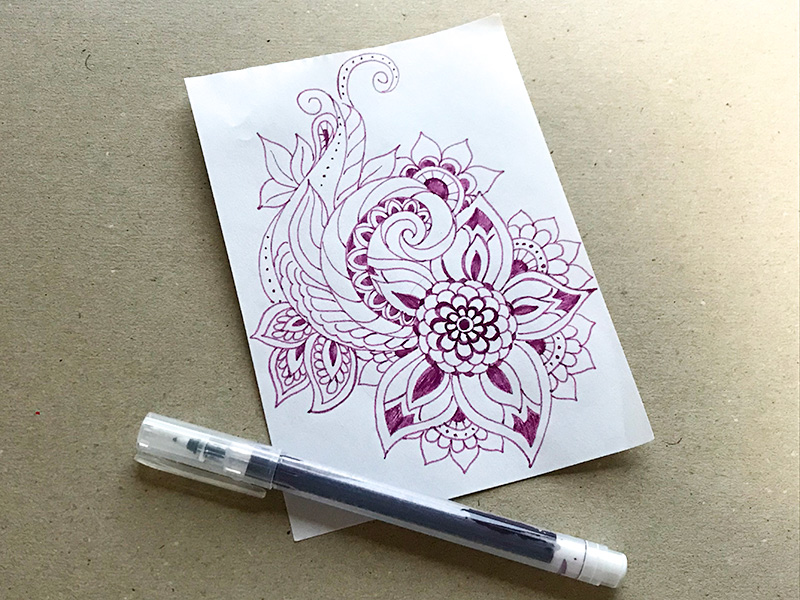 ゼンタングル（zentangle）