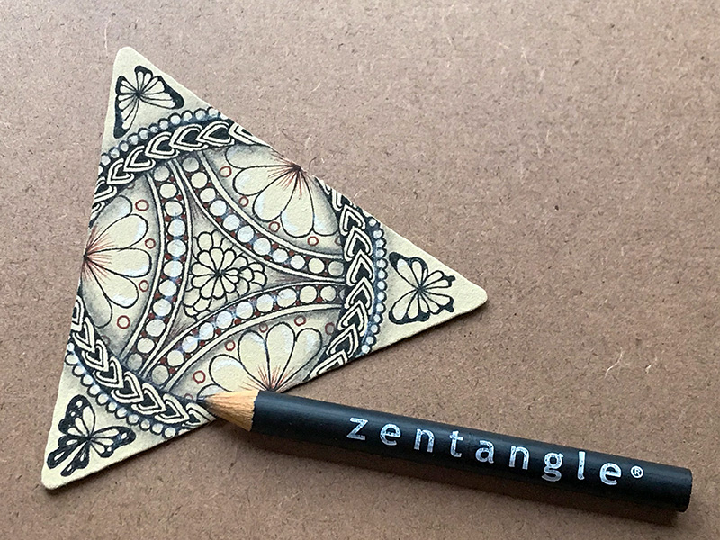 ゼンタングル（zentangle）バレンタングル（valentangle）