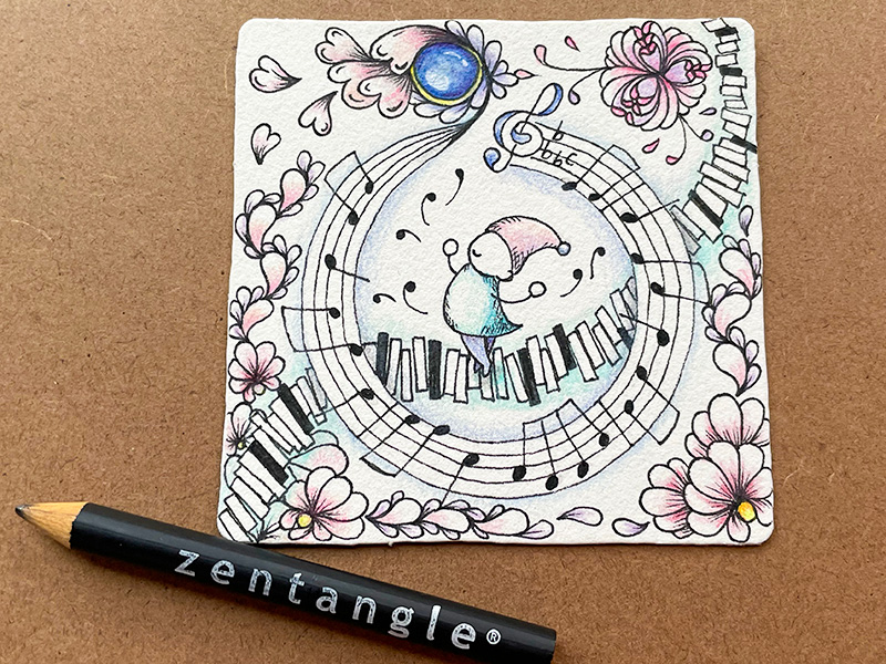 ゼンタングル（zentangle）to you tangle