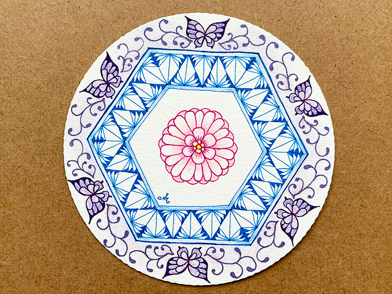 ゼンタングル（zentangle）toyoutangle