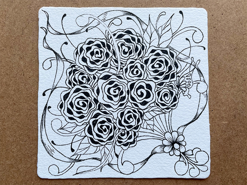 ゼンタングル（zentangle）toyoutangle