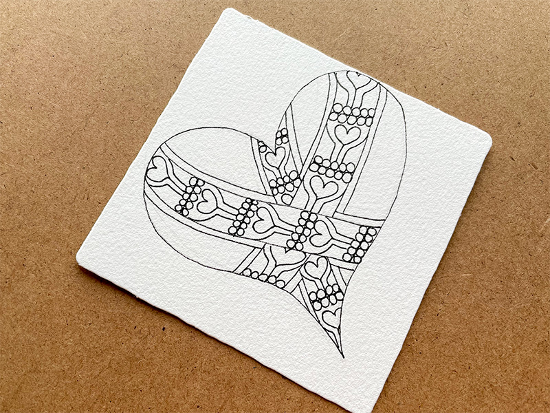 zentangle（ゼンタングル）valentangle（バレンタングル）