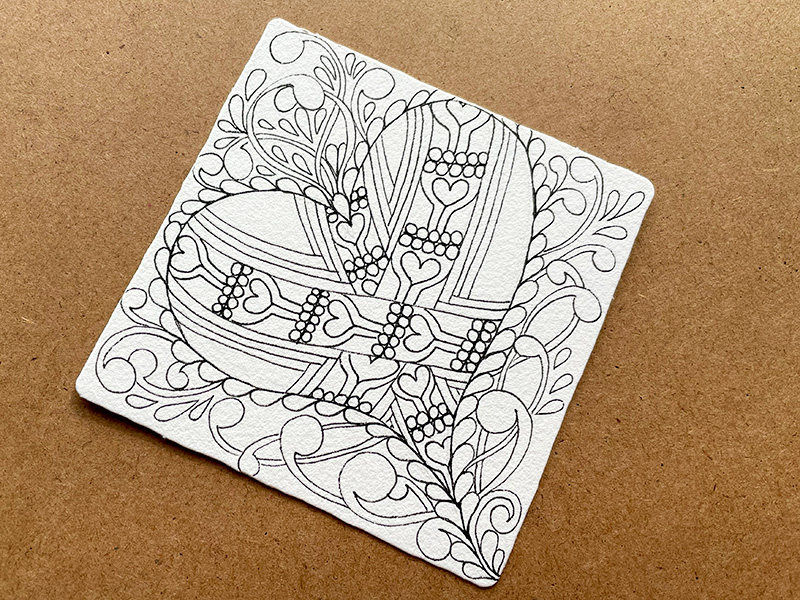 zentangle（ゼンタングル）valentangle（バレンタングル）