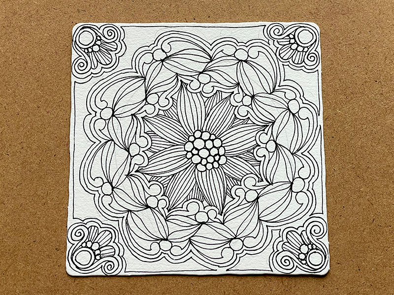 ゼンタングル（zentangle）to you tangle