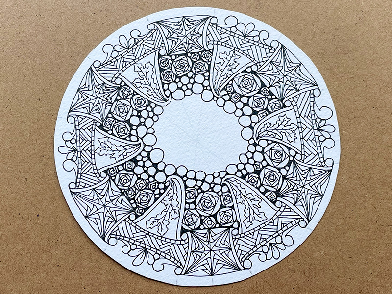 ゼンタングル（zentangle）to you tangle 2022