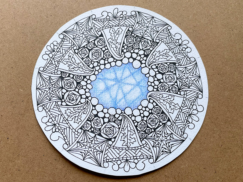 ゼンタングル（zentangle）to you tangle 2022