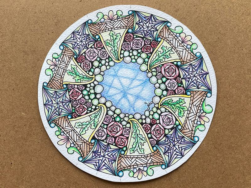 ゼンタングル（zentangle）to you tangle 2022