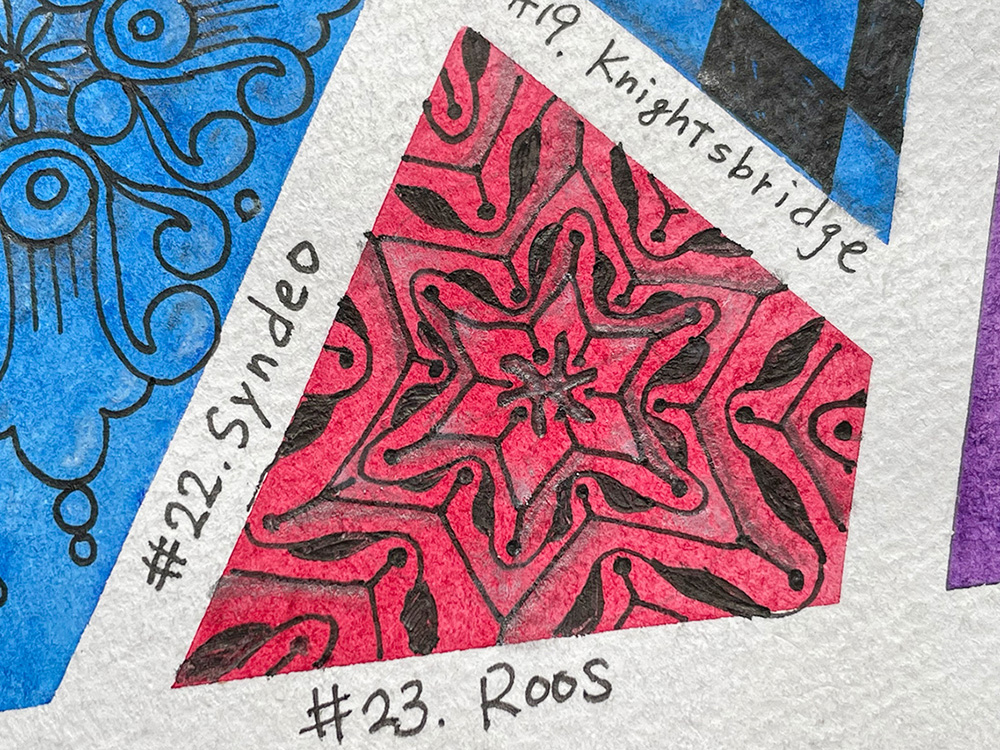 インクトーバータングルス（inktober tangles）